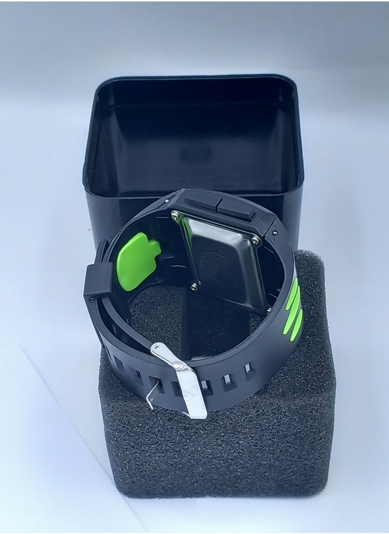 Lasika Black and green digital kids watch 991001  - Image 3