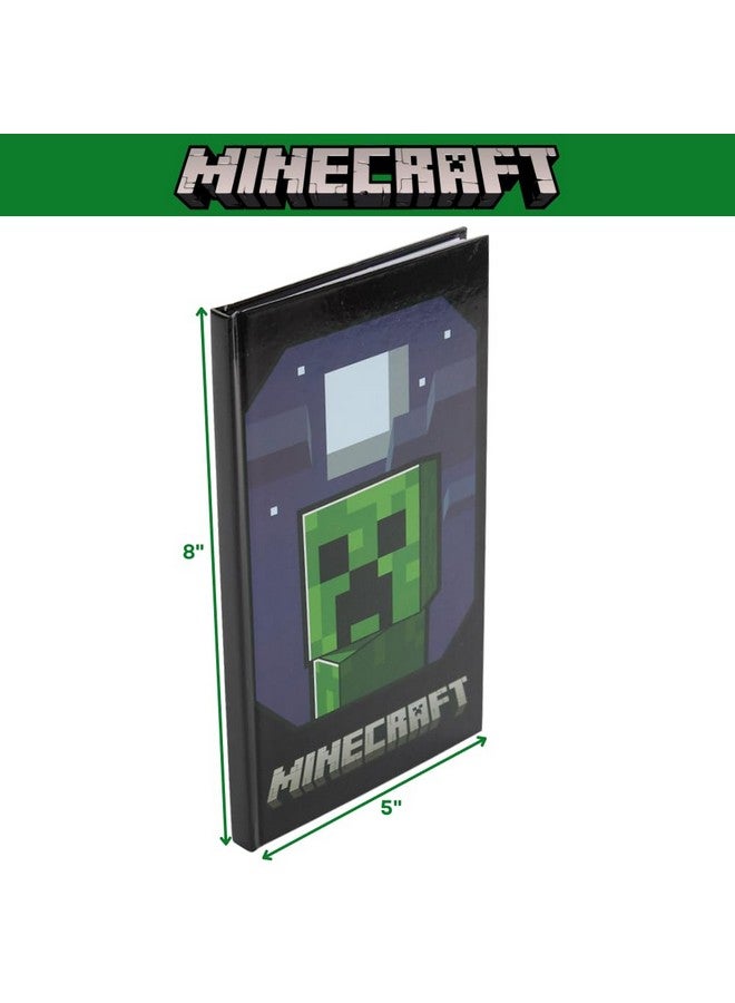 Innovative Designs Minecraft Stationery Set for Kids, Minecraft Journal, Stickers, Ballpoint Pen, Sticky Tabs, 60 Lined Pages - Image 3