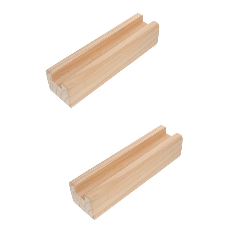 2pcs Full Length Mirror Base Floor Mirror Base Mirror Holder Full Length Mirror Block Base - Image 1
