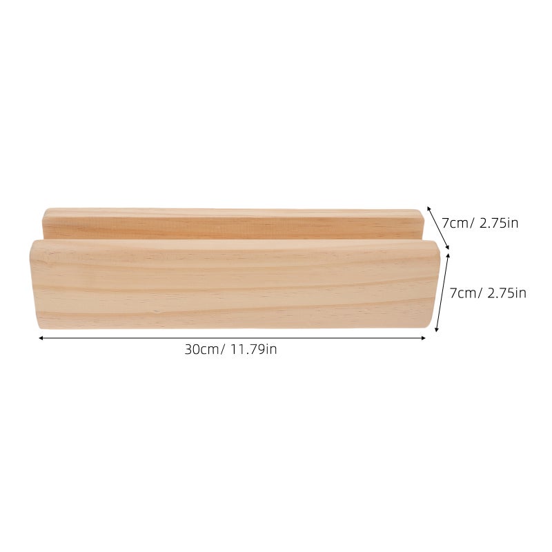 2pcs Full Length Mirror Base Floor Mirror Base Mirror Holder Full Length Mirror Block Base - Image 2