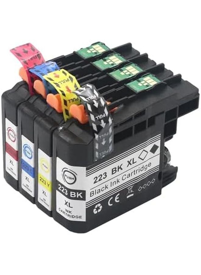 خراطيش الحبر LC223 LC221 XL 1 مجموعة متوافقة مع طابعات MFC J4420DW J4620DW J4625DW J5320DW J5620DW J5625DW - Image 2