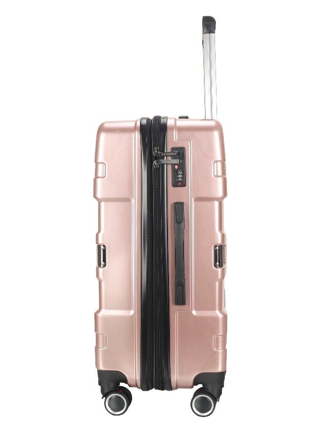 ستارجولد طقم حقائب سفر بعجلات من 3 قطع TPC عجلات جانبية صلبة مع قفل TSA - Image 4