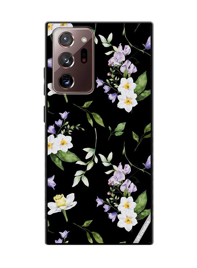 VR CREATIVE Protective Case Cover For Samsung Galaxy Note20 Ultra 5G Flower Design Multicolour - Image 1