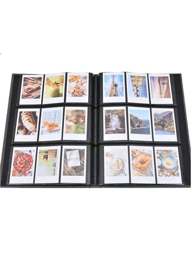 Ncl Japan Nakabayashi 3-Inch Instant Photo Album With 252 Mini Insert Pages Vertical Photo Book White Tcpk 252-Pw/Ec - Image 1