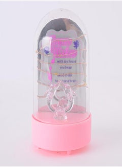 Glass Crystal In The Shape Of A Dolphin Led And Music