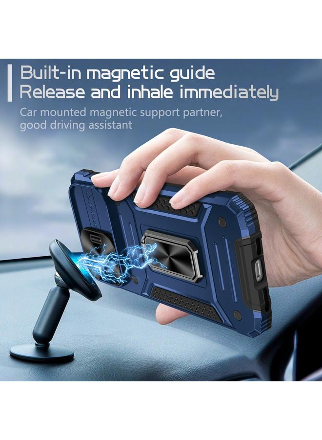 S-TOP Case For iPhone 14 Pro Max Camshield Robot TPU Hybrid PC Phone Case - Image 2