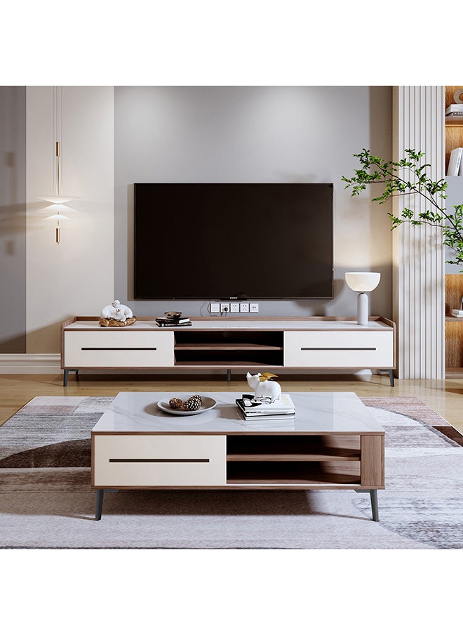 Home Box - Modway Sintered Stone Coffee Table 60 x 43 x 120 cm - Image 1