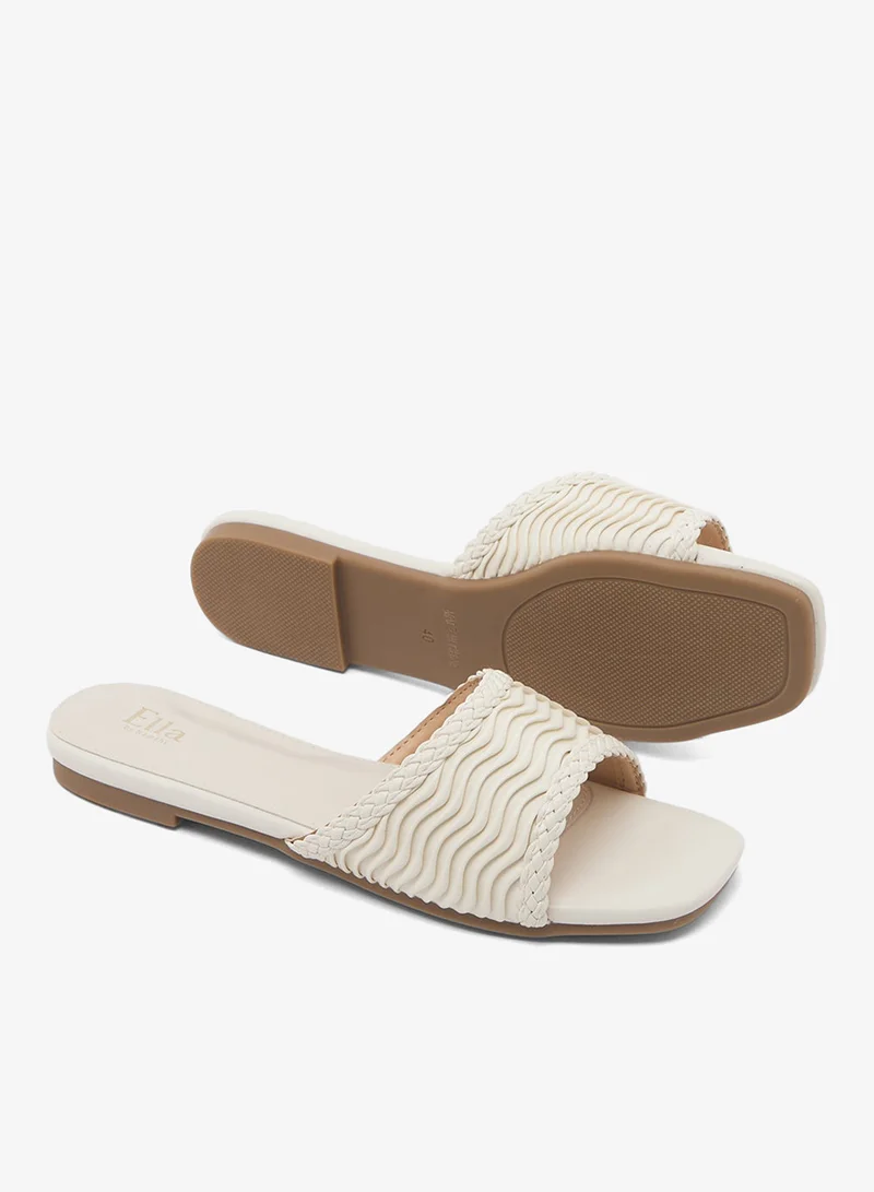 ELLA Crochet Flat Sandals