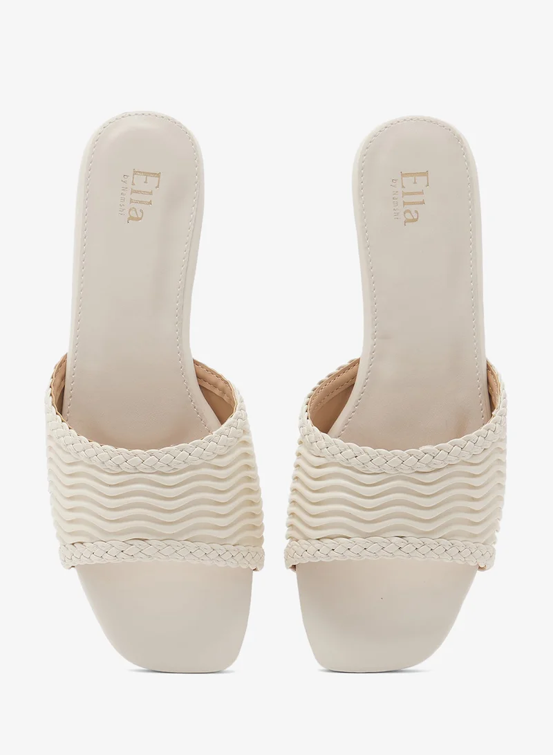 ELLA Crochet Flat Sandals