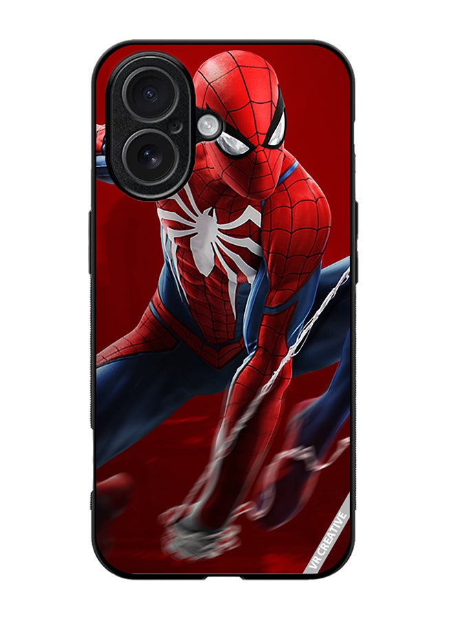 غطاء حماية لهاتف آبل آيفون 17 بتصميم سبايدرمان متعدد الألوان