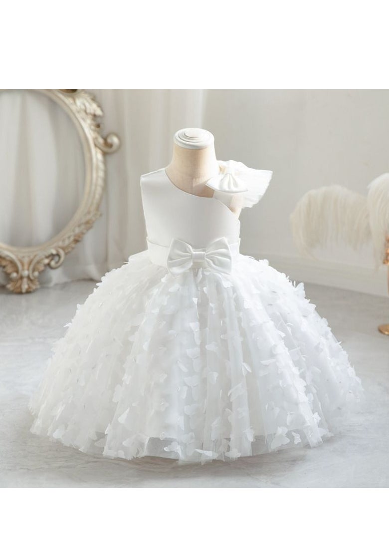 KUYING - New Girls' Puffy Dress Birthday Dress Dress - Image 1