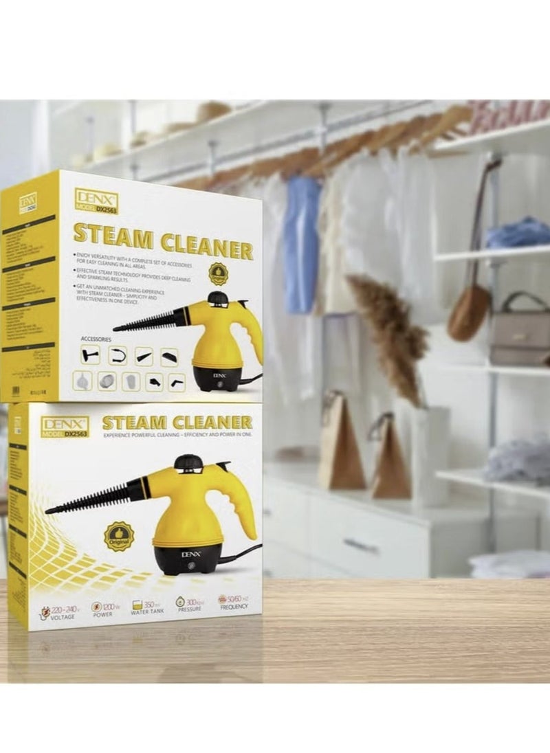 Denx High Pressure Mini Portable Steam Cleaner For Kitchen At Home 1200 Watt - Image 3