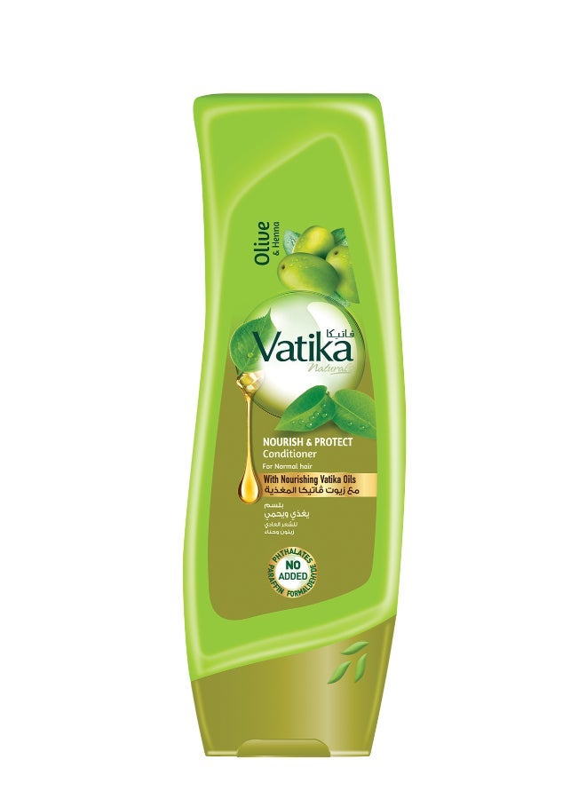 دابر بلسم Nourish and Protect غني بالزيتون والحناء للشعر العادي 200 مل - Image 2