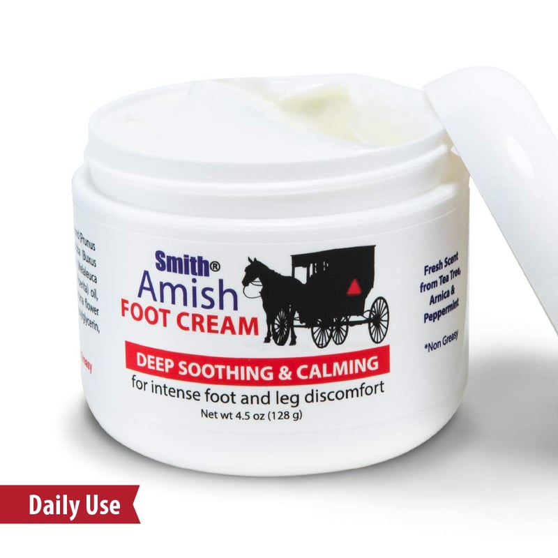 Smith Amish Foot Cream, Deep Soothing and Calming to Foot and Legs. 4.5 oz - Image 2