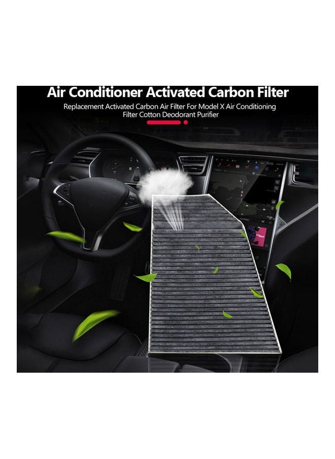 NIBEMINENT - Replacement Car Air Conditioner Activated Carbon Filter For Model X - Image 1