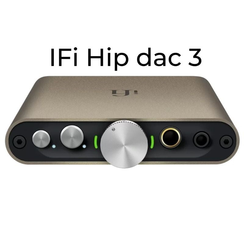 iFi Hip-DAC 3 Portable DAC Headphone Amplifier, Xmos Hi-Res Decoder, Gray - Image 2