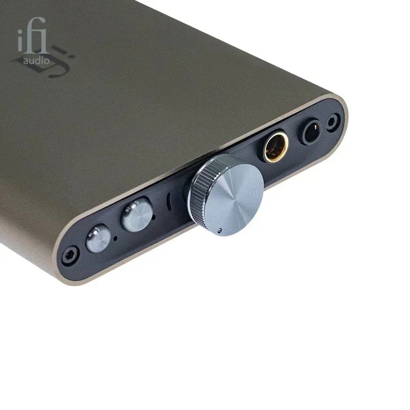 iFi Hip-DAC 3 Portable DAC Headphone Amplifier, Xmos Hi-Res Decoder, Gray - Image 4
