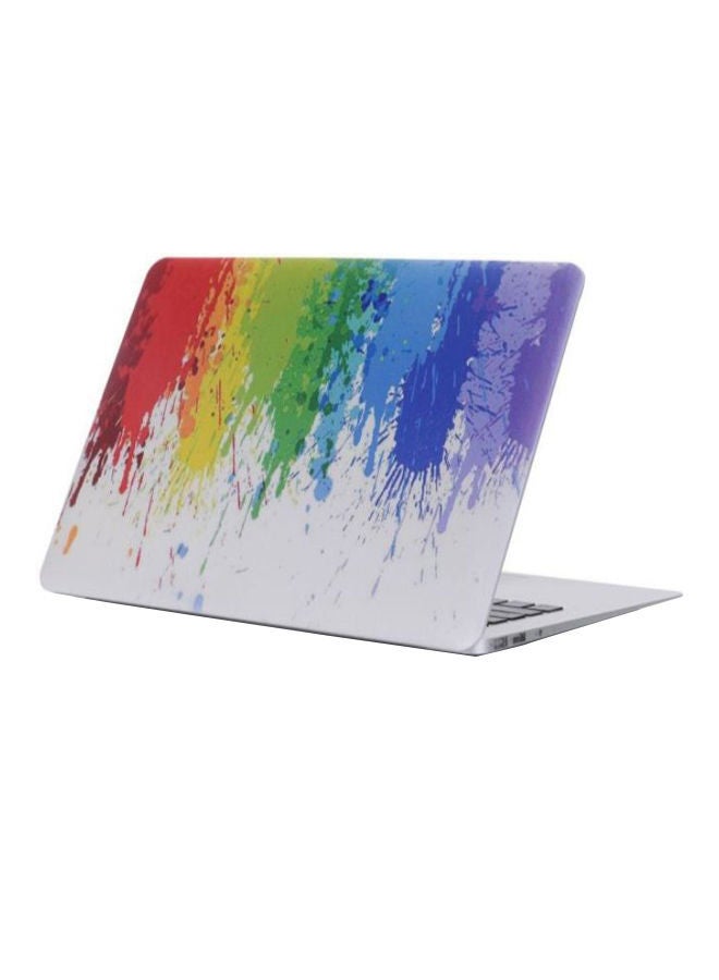 NIBEMINENT Painted Print Case Cover For Apple Macbook Air 11.3 -Inch Multicolour - Image 2