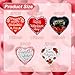 YOUDICT Happy Valentines Day Balloons 18 Inch Red Pink White Black Heart Balloons Valentines Heart Balloon for Valentine Day Romantic Decorations Special Night Party Supplies - Image 4