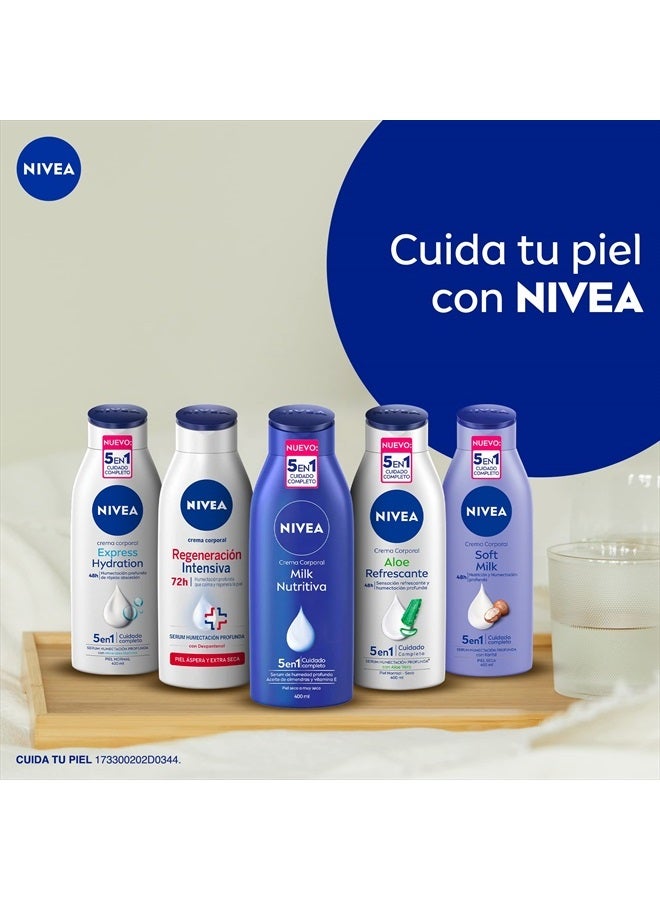 Nivea كريم الجسم نيفيا للحليب ترطيب سريع - Image 5