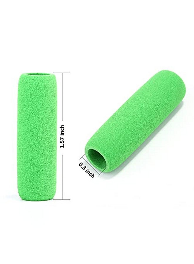 Sumind Pencil Holders Soft Pencil Cushion Writing Aid Pencil Erasers Toppers For Teachers, Adults, Assorted Colors, 1.57 Inches Long School Supplies(50 Pieces) - Image 2
