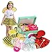 Fedio Dress up Clothes for Little Girls Kids Dress up Pretend Play Princess Dress up Trunk Costume for Girls 36 Years - Image 2