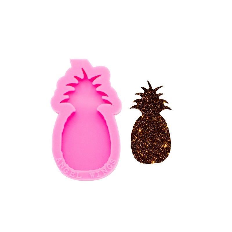 Mini Pineapple Shape Mold Keychain Silicone Molds DIY epoxy Mould Keychains Mould Clay Mold Fondant Mould