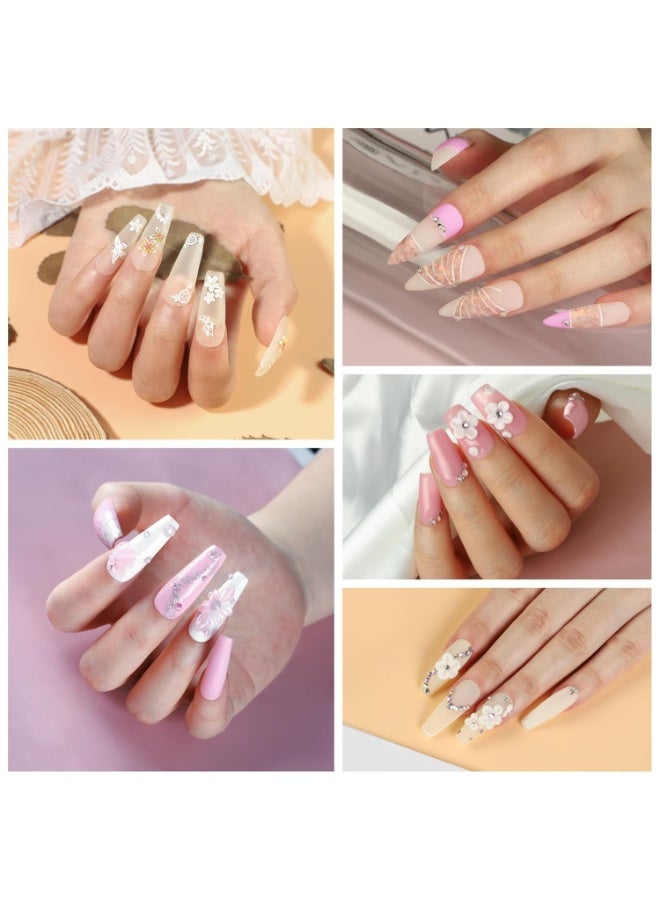 Bukela Acrylic Nail Kit for Beginners with Everything Nails Kit Acrylic Set with Drill and U V Light Professional Glitter Powder Decorations Rhinstones DIY Gifts for Women - Image 5