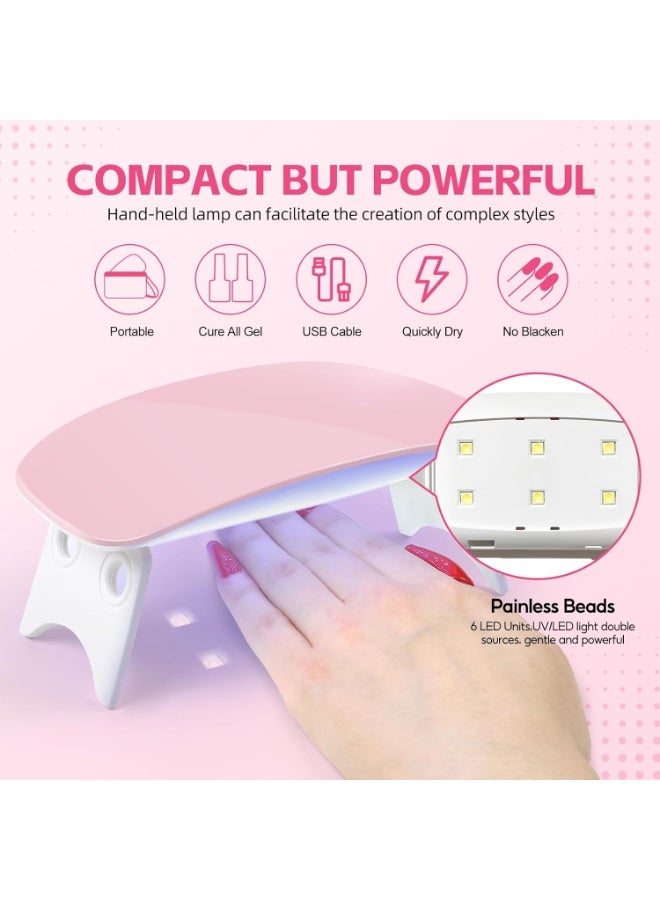 Bukela Acrylic Nail Kit for Beginners with Everything Nails Kit Acrylic Set with Drill and U V Light Professional Glitter Powder Decorations Rhinstones DIY Gifts for Women - Image 2