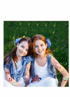 SYOSI Luminous Tattoos, Party Bag Fillers Temporary Tattoo Stickers with Unicorn/Dinosaur/Mermaid, Birthday Decorations Party Favors Supplies for Boys and Girls, 140 Styles(10 Sheets)  - Image 3