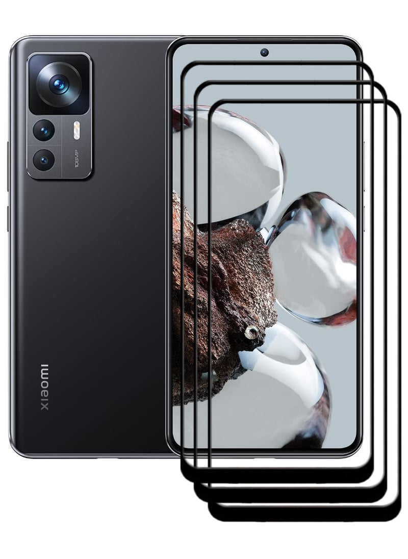 ACLIX 3 Pieces Antistatic ESD Dustproof Premium Quality High Definition Tempered Glass Screen Protector Designed For Xiaomi 12T - Image 1