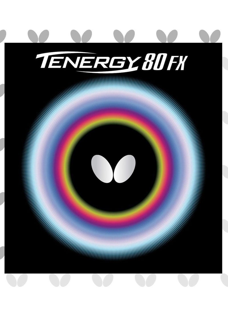 باترفلاي مطاط تنس طاولة تينرجي 80 FX احترافي من باترفلاي أسود (1.9 مم) - Image 4