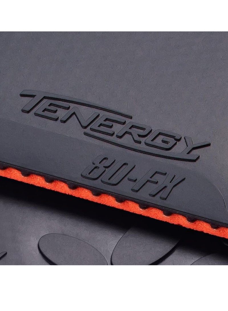 باترفلاي مطاط تنس طاولة تينرجي 80 FX احترافي من باترفلاي أسود (1.9 مم) - Image 3