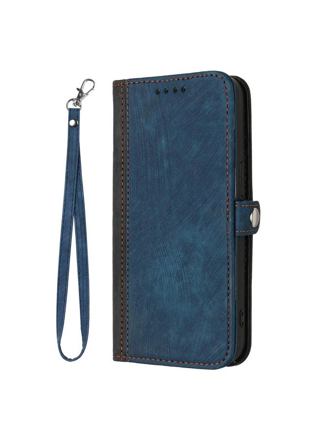 S-TOP Case For Redmi Note 14 Pro 4G Side Buckle Double Fold Hand Strap Leather Phone Case - Image 3