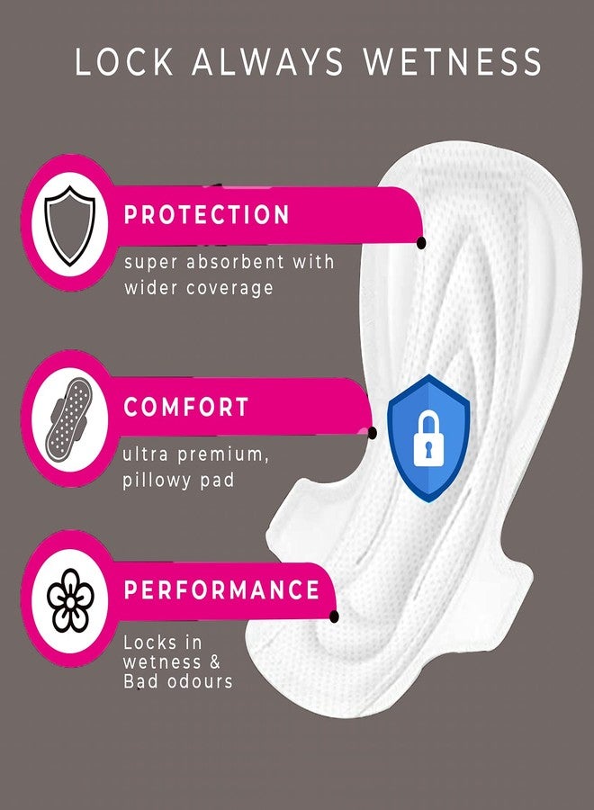 Glider Ultra Thin, Heavy Absorbency, Unscented Sanitary Pads For Women With Wings, 30 Pads (Pack of 2 (60 Count)) - Image 4