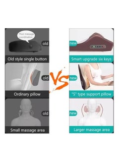 BLOOMING TIME 3-In-1 Shoulder And Neck Massager With Heating To Relieve Fatigue, Cervical Spine Care, Muscle Relaxation, Fascia Soothing, Pulse Massage, Constant Temperature Hot Compress, Portable For Business Trips, Gifts For Parents  - Image 3