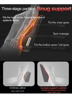 BLOOMING TIME 3-In-1 Shoulder And Neck Massager With Heating To Relieve Fatigue, Cervical Spine Care, Muscle Relaxation, Fascia Soothing, Pulse Massage, Constant Temperature Hot Compress, Portable For Business Trips, Gifts For Parents  - Image 4