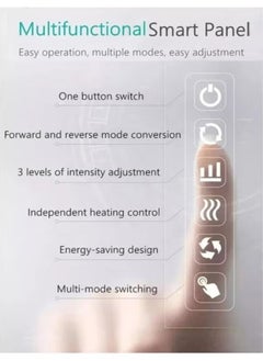 BLOOMING TIME 3-In-1 Shoulder And Neck Massager With Heating To Relieve Fatigue, Cervical Spine Care, Muscle Relaxation, Fascia Soothing, Pulse Massage, Constant Temperature Hot Compress, Portable For Business Trips, Gifts For Parents  - Image 5