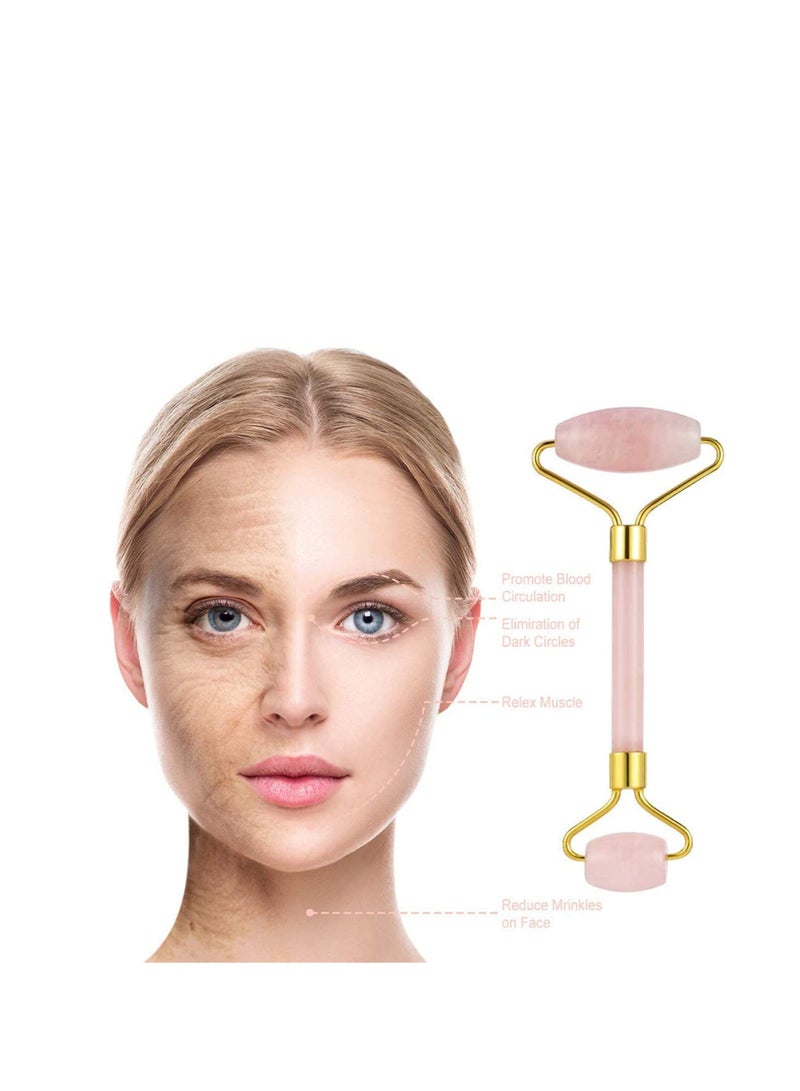 Excefore 4 Pack Jade Roller,Automoness Jade Facial Roller for Anti Wrinkles and Puffiness, Anti Aging Natural Quartz Face Massager Roller - Image 2