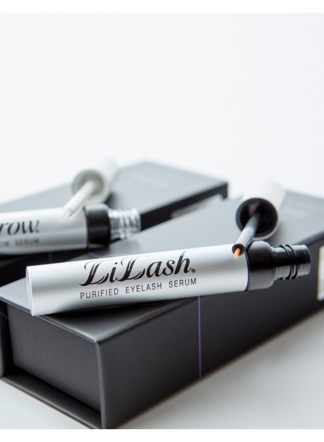 LiLash Purified Eyelash Physician-Formulated Serum for Fuller & Longer Looking Eyelashes Natural Eyelash Enhancer Safe for Sensitive Eyes and Contact Lens Wearer 3-Months Supply, 2ml - Image 3