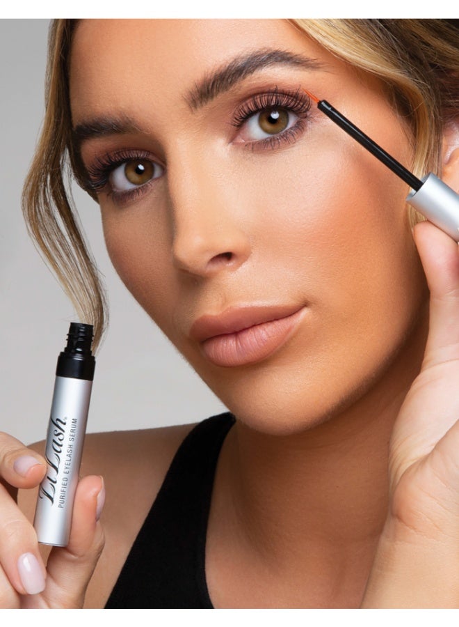 LiLash Purified Eyelash Physician-Formulated Serum for Fuller & Longer Looking Eyelashes Natural Eyelash Enhancer Safe for Sensitive Eyes and Contact Lens Wearer 3-Months Supply, 2ml - Image 4