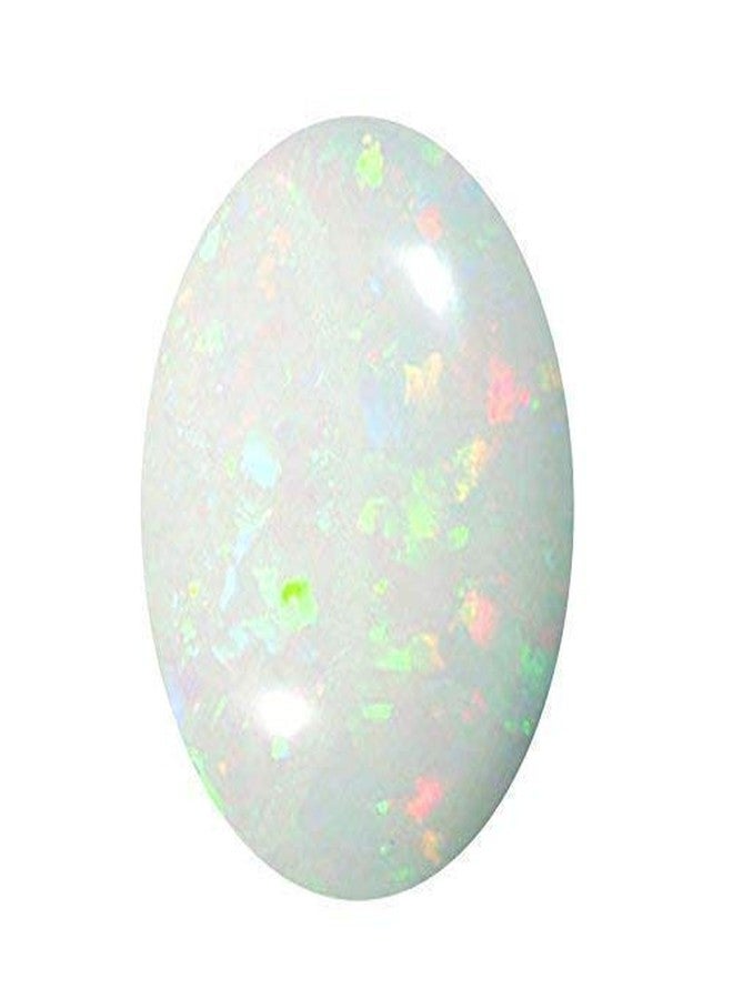 GEMS RIVER 6.65 Carat 7.25 Ratti Opal with Lab Certified Card Opal Stone Original Certified/fire Opal Stone Astrological Purpose for Men and Women - Image 1