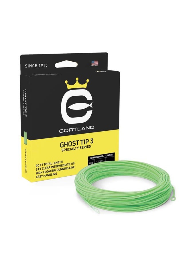 Cortland Ghost Tip 3 Fly Line (WF8) - Image 1