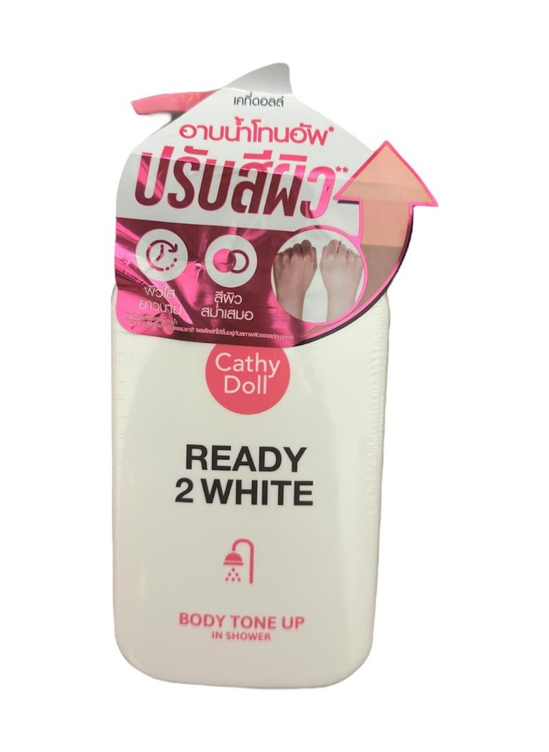 Cathy Doll Ready 2 white body tone up in shower 