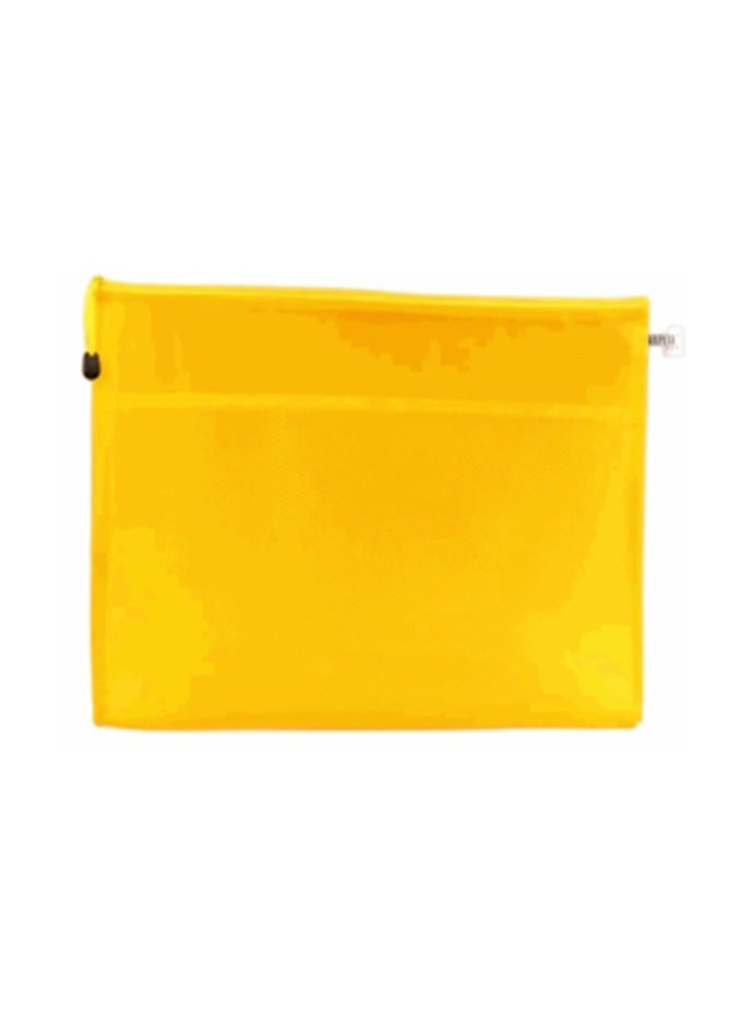 Simba File Protctor with Zipper Yellow B4 Model S6645-6