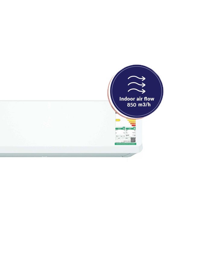 Arrow - 12,600 BTU Split AC, Cooling & Heating, With Remote Control, 3,050 BTU Heating Capacity, Double Layer Air Louver, Auto Cleaner, 4D Airflow, Sleep Mode | Model Name: RO-12SCD-H - Image 1