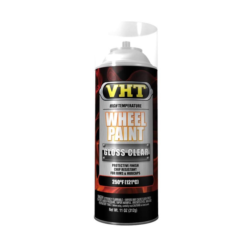 VHT SP184 Clear Coat Wheel Paint Can - 11 oz, Gloss Clear - Image 2