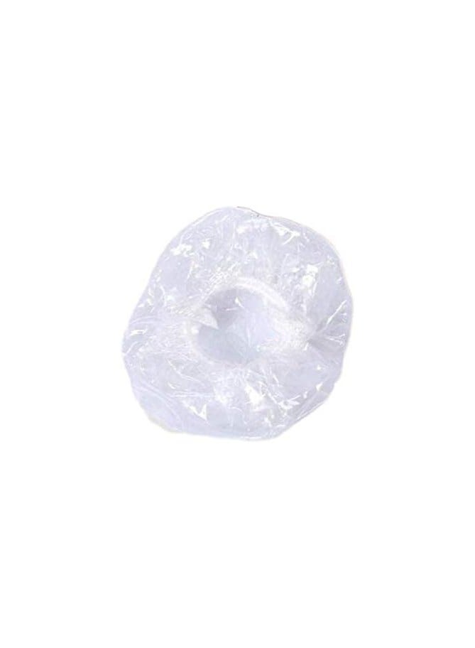 BLOOMING TIME 100-Piece Shower Cap Set Clear - Image 1