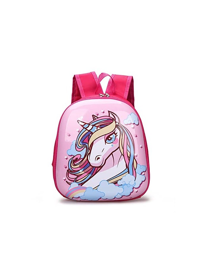يونيكورن حقيبة ظهر يونيكورن للأطفال الصغار للبنات للأطفال ، حقيبة ظهر خفيفة الوزن لمرحلة ما قبل المدرسة لحقيبة كتب الفتيات الصغيرات في رياض الأطفال ، حقيبة مدرسية للسفر ، حقيبة ظهر مدرسية للفتيات ، حقيبة مدرسية للأطفال