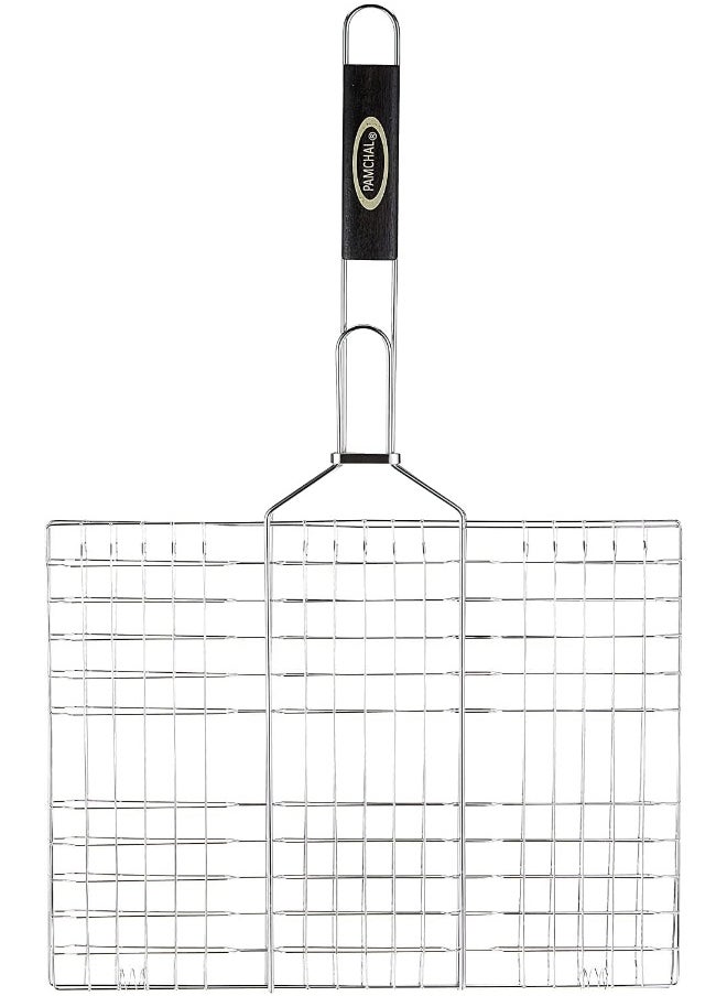 GO2CAMPS GO2CAMPS Barbeque Grill with Net Wooden Handle  - Image 3